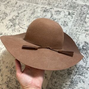 Brown Wool Hat